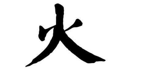 代表火的字